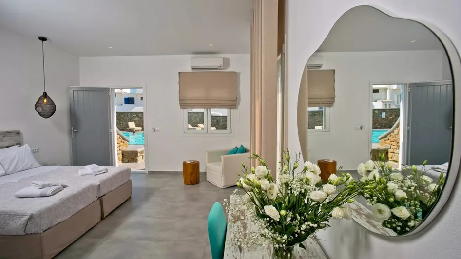 Deluxe Double Room with Pool View