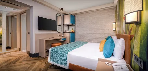 Ekonomska dvokrevetna soba za nepušače, pogled na vrt