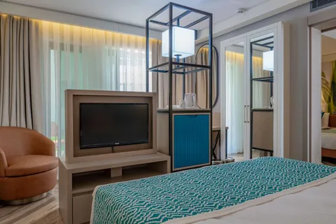 Porodični apartman, pogled na vrt