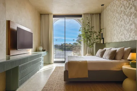 Grand apartman, pogled na vrt