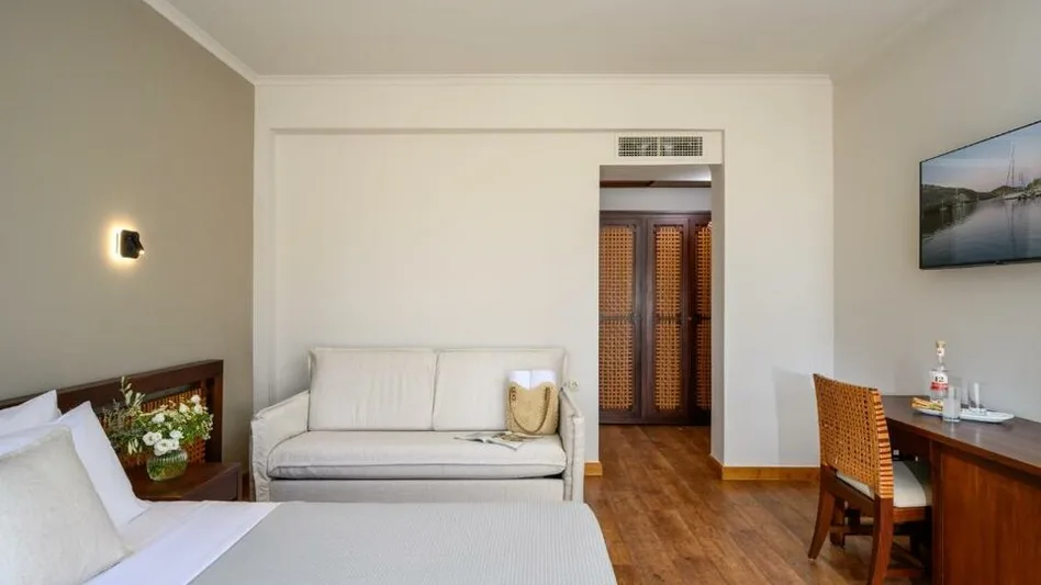 Family Room with Pool View