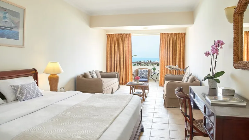 Family Room Open Plan Side Sea View