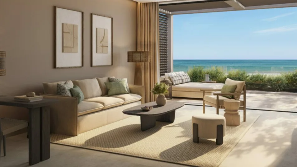 Deluxe 1-Bedroom Suite Balcony Sea View