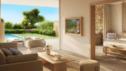 Deluxe 2-Bedroom Bungalow Suite Balcony Beachfr.