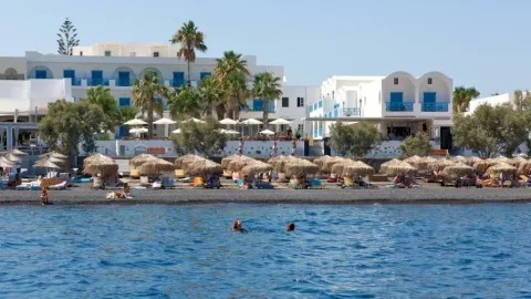 Kamari Beach Santorini