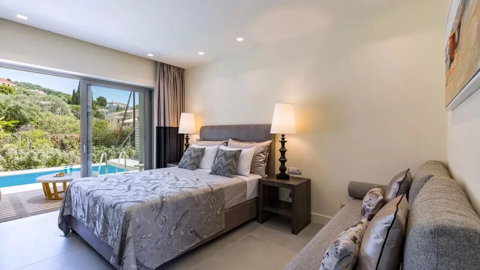 Suite with private heated pool