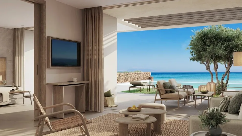 2 Bedroom Bungalow Suite Priv. Pool Front Sea View