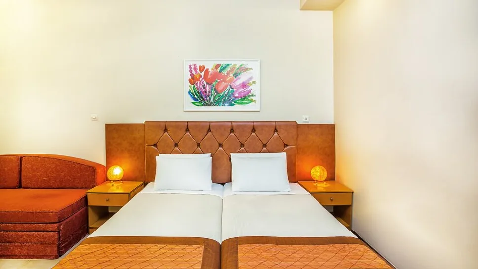 Standard room pool view